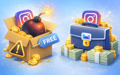 Guía Definitiva 2026: Cómo Extraer Emails de Instagram y por qué lo «Gratis» es el Error más Caro para tu Negocio